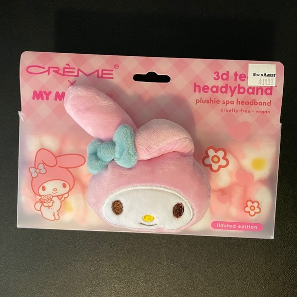 THE CREME SHOP SANRIO MY MELODY 3D SPA BEAUTY HEADBAND AND LIP BALM SET - Picture 2 of 4